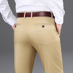 <span class=keywords><strong>Pantaloni</strong></span> Chino Casual Elasticizzati da <span class=keywords><strong>Uomo</strong></span> Personalizzati, Nuova Moda Business, Vestibilità Aderente di Alta Qualità, Perfetti per l'Allenamento - Product Image 5