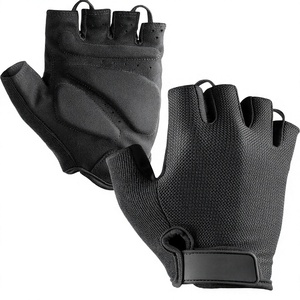 Gants de cyclisme fitness demi-doigts compatibles écran tactile en Spandex/Coton, antidérapants, respirants, pour l'entraînement et la musculation - Product Image 3