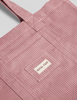Sac fourre-tout en velours côtelé coloré de grande capacité personnalisé Royal Fair avec patch logo, sac à bandoulière décontracté pour le travail et l'école