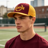 Casquette Snapback à Visière Plate Bicolore pour Sports d'Équipe avec Logo Brodé 3D – Fourniture en Gros pour Grossistes
