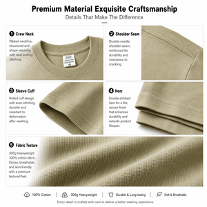 Summer Men's Oversized Plain Cotton T-Shirt Short Sleeve O-Neck Solid Color Casual Wear Breathable Jersey Knit - Product Image 6