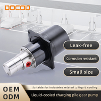 Bomba Dosificadora de Acero Inoxidable DOCOD de Bajo Flujo, Miniatura, de Grado Alimenticio, con Sello de Aceite, Bomba de Engranajes para Agua, Llenado Automático de Bebidas