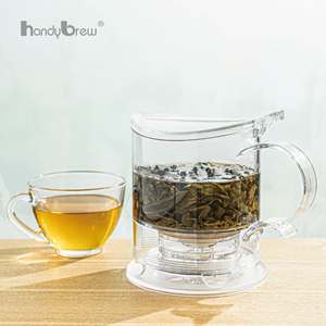 Nuevo Infusor de Té Portátil Transparente y Compacto de Tritán con Capacidad de 440 ml para Viajes y Campamentos al Aire Libre - Product Image 4