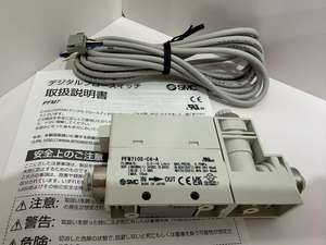 PFM710S-C4-A สวิตช์ควบคุมการไหลแบบดิจิตอลกระบอกสูบทองแดงชุด <span class=keywords><strong>PF2M7</strong></span>แท้แบบนิวเมติกส์แสดงผลแบบ2สี <span class=keywords><strong>SMC</strong></span> - Product Image 3