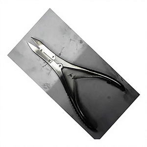 ASAP <b>Heavy</b> <b>Duty</b> Chiropody Podiatry Nail Clipper Metal Straight Blade Pointed Tip Wide Jaw Opening 10mm Long Handle for Nails - Product Image 3