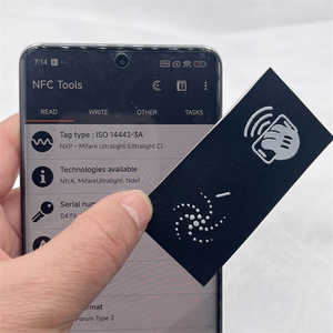 ป้ายสี่เหลี่ยมอเนกประสงค์ปักลายพร้อมชิป NFC สำหรับเสื้อผ้าและกระเป๋าเดินทาง - Product Image 2