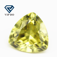 Wuzhou – pierre précieuse en zircon cubique de couleur olive, 3x3-12x12mm