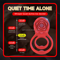 Großhandel Penisring Cockring Sexspielzeug für Männer Klitoris-Stimulation Leidenschaftlicher Vibrator-Ring für Herren