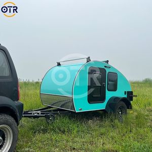 Unimog Caravane compacte et compacte avec douche pour l'extérieur, le <span class=keywords><strong>camping</strong></span>, le remorquage, le <span class=keywords><strong>camping</strong></span>-<span class=keywords><strong>car</strong></span> et le pick-up. - Product Image 4