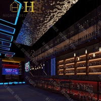 Design d'intérieur moderne de boîte de nuit, ensembles complets de meubles de bar et table de boîte de nuit élégante, y compris le bar de boîte de nuit