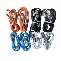 Cable de Carga Ironstone 240W Súper Rápido 4 en 1 USB Tipo-C con Conector Giratorio, Carcasa Metálica y Conductor de Cobre Puro para Computadora
