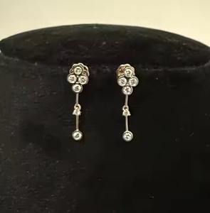 Elegante conjunto de collar de diamantes de corte brillante de oro de 14 quilates para mujer Diamantes naturales Joyería de lujo certificada por terceros para atemporal - Product Image 2