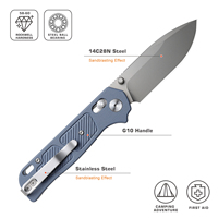 Couteau de poche multifonctionnel avec manche G10, couteau pliant d'extérieur, couteau de survie tactique portable pour le camping, couteau d'autodéfense, outils multiples