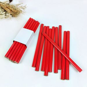Lápiz de Carpintero Cuadrado Personalizado, Material de Madera de Tilo, Lápices Planos HB para Trabajos de Carpintería - Product Image 1