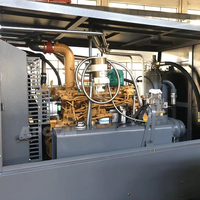 La foreuse à compresseur de mine diesel a utilisé l'exploitation minière à compresseur d'air diesel haute pression APCOM 18bar 17m3 600cfm