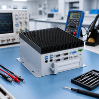 PC Industri Tanpa Kipas Seri EBOX-362X dengan Intel Generasi ke-6-9 Core I7 I5 I3, 2 LAN 6 COM, PCIe X16 dan Ekspansi PCI