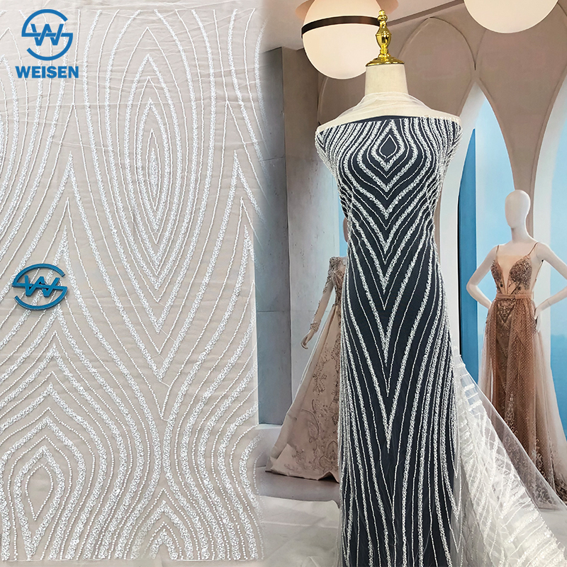 White Nude Pearls Beaded Mermaid Evening Dresses WS 2148 Formal Bridal  Party Gowns 2024 for Women| Alibaba.com