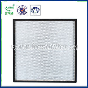 Filtro de ar h13 h14 <span class=keywords><strong>hepa</strong></span> plissado, com moldura de liga de alumínio - Product Image 6