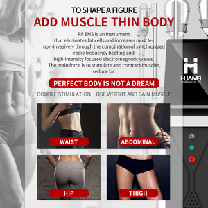 Produk Terlaris Mesin EMS Pelangsing Tubuh Stimulasi Otot EMS Mesin Pembentuk Tubuh Dengan RF - Product Image 4