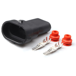 Automotive Connector H11 Fog <b>Light</b> <b>Socket</b> Sealed H8 H9 Xenon 12124819 Plug DJ7028Y-2.8-11 Male Female Car Use - Product Image 3