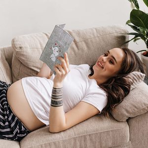 Ricamo personalizzato orso carino mamma incinta Impfpass tedesco copertura passaporto madre feltro Mutterpass per <span class=keywords><strong>foto</strong></span> ad ultrasuoni - Product Image 6