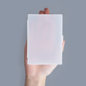 Cotton Swabs Storage Box Rectangular Transparent With Lid For Desktop Makeup Toothpicks Organization - Product Image 4