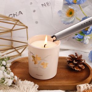 Vela Aromática Blossom Of Freedom en Frasco de Cerámica 160g, Aromaterapia Floral, Decoración del Hogar, Estilo Minimalista - Product Image 3