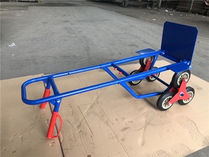 Adjustable Heavy Duty 6 Six Wheel <strong>Stair</strong> Climber Machine <strong>Stair</strong> Climbing Hand <strong>Trolley</strong> Hand Truck - Product Image 6