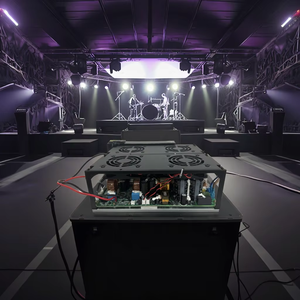 Mô-đun khuếch đại công suất cao hai kênh chuyên nghiệp cho loa siêu trầm hoạt động 4ohm 8Ohm Loa mảng dòng kim loại - Product Image 5