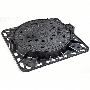 Klantspecifieke 500*600 gietijzeren putdeksel EN124 standaardvorm, duurzaam, hoge druk 400kN, toepassing in wegwaterleidingen - Product Image 3