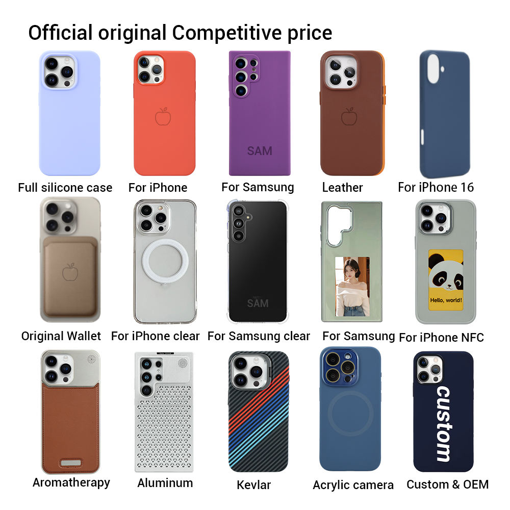 Leather Types Of Phone Back Cover For Infinix Phone Case Factory