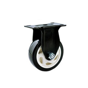 Handwagen 2,5 Zoll 3 Zoll 4 Zoll 5 Zoll Schwarz <span class=keywords><strong>PU</strong></span> Heavy <span class=keywords><strong>Duty</strong></span> Furniture Caster - Product Image 4