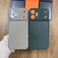 Coque de téléphone magnétique en acrylique minimaliste avec grande fenêtre pour appareil photo, personnalisable, dos vierge pour iPhone 17 16 15 Plus 14 Pro Max