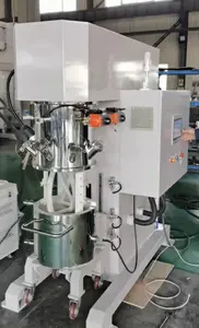 Liquidificador industrial a vácuo para pasta de solda, material selante, dissolvedor planetário duplo
