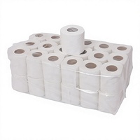 Papier toilette en gros avec logo personnalisé, 3 plis, super doux, impression de haute qualité, rouleau de papier toilette