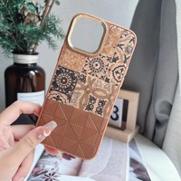 Nouveauté : Étui de protection en cuir pour téléphone, compatible avec iPhone 12 13 14 15 16 17 18 Pro Max et Samsung