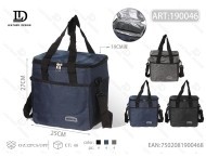 Borsa termica media da 20 litri in neoprene con chiusura a cerniera, borsa a tracolla portatile per la conservazione degli alimenti - Product Image 1