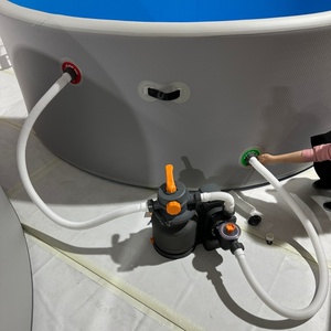 Piscina Inflable Rígida de 3mx1.2m, Piscina Elevada Resistente de Material DWF con Tecnología Drop Stitch, Piscina <span class=keywords><strong>Redonda</strong></span> para Jardín y Club - Product Image 6