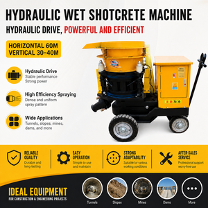 Máquina de pulverización de hormigón Shotcrete, serie PZ, Gunite seco - Product Image 4