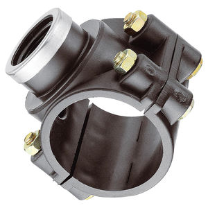 Douille de support renforcée avec joints plats Boulons en acier inoxydable PN 10-63X1 \ "1/4 \" Raccords de tuyauterie - Product Image 3