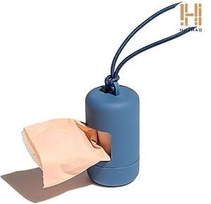 Dispensador de Bolsas para Excremento de Perro Huamaohengchun, Accesorio para Correa, Ecológico, Portátil, Fácil de Usar, Incluye 1 Rollo de Repuesto - Product Image 5