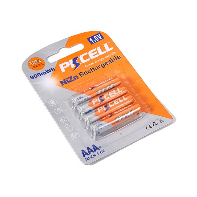 High Voltage 1.6v Ni-Zn AAA Size 900mwh Rechargeable Battery for RC Car Toys,Digital Camera
