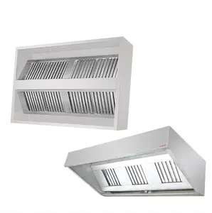 Commercial Kitchen Exhaust Range Hood Filters Restaurant Range hood Grease Filters For Industrial exhaust Canopy