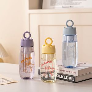 Botella Deportiva <span class=keywords><strong>de</strong></span> Gran Capacidad para Beber Directamente, para Hombres y Mujeres, Resistente a Altas Temperaturas, Portátil, con Filtro <span class=keywords><strong>de</strong></span> Plástico y Escala Graduada, Estilo Instagram - Product Image 1