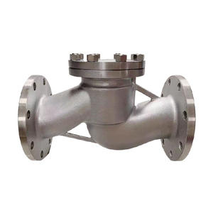 วาล์วตรวจสอบแบบมีหน้าแปลนชนิดยกด้วยมือ H41W-16 25 ทำจากสแตนเลส สำหรับควบคุมการไหลของของเหลวที่เป็นกรด น้ำมัน น้ำ และก๊าซ - Product Image 3