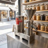 Machine à fabriquer du beurre de cacahuètes en acier inoxydable, moulin à beurre de noix, moulin colloïdal pour la transformation alimentaire