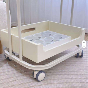 Carrito de Belleza Móvil Multifuncional, Mueble de Salón con Práctico Estante - Product Image 5