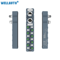 WELLAUTO AUBO 8DIP Modulo di Espansione WellAUBUS con 8 Canali di Ingresso Digitali (Tipo PNP) 8*M12 IP67 24VDC
