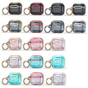 Cas De l'écouteur Pour AirPods 2 Pro Cas Électrolytique Marbre Mignon Or Brillant Dur Housse De Protection pour AirPod 2 1 <span class=keywords><strong>Air</strong></span> Gousses <span class=keywords><strong>Coque</strong></span> - Product Image 6