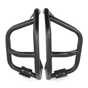 Waximoto apto para <span class=keywords><strong>Royal</strong></span> <span class=keywords><strong>Enfield</strong></span> Himalayan 411 BS6 BS4 Aftermarket Steel Engine Crash Bar Tank Frame Protector Bumper Guard Slider - Product Image 2